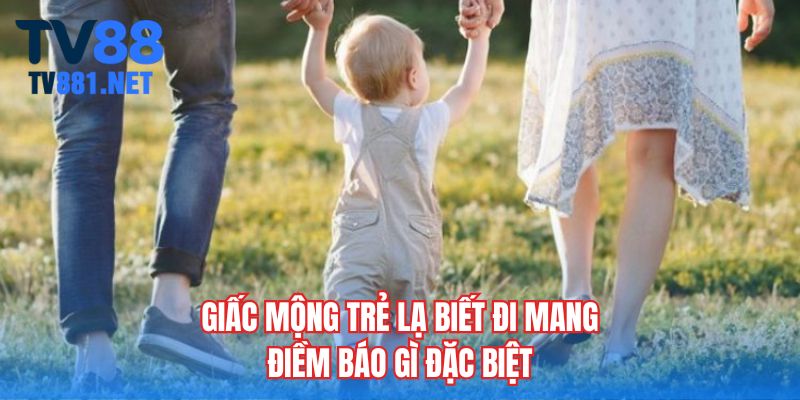 Giấc mộng trẻ lạ biết đi mang điềm báo gì đặc biệt